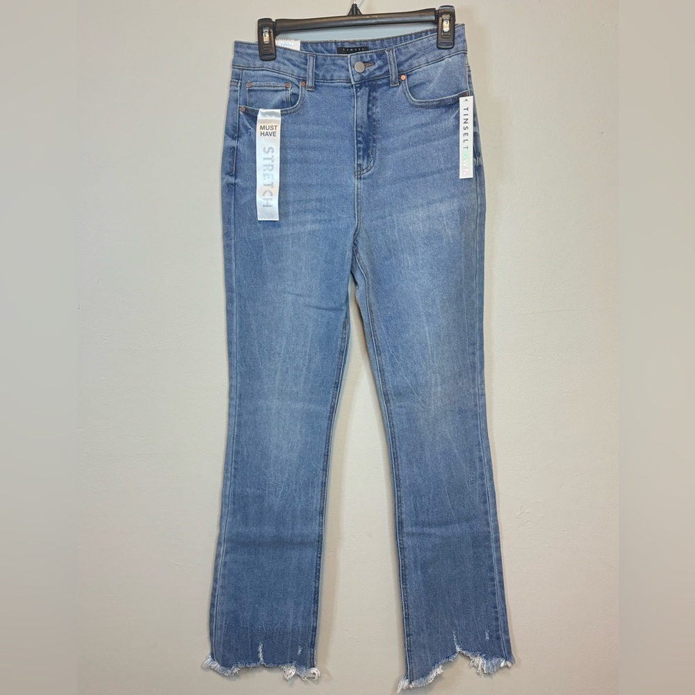Tinsel Women's Light Blue Straight Leg Jeans